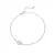Pulseira de Prata Sol