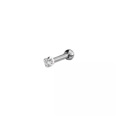 Piercing de Prata Ponto de Luz 2mm - comprar online