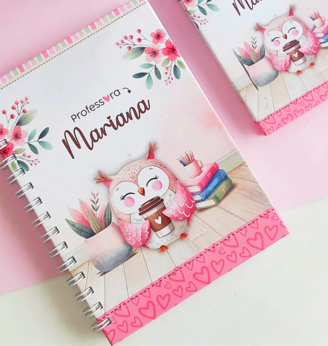 Caderno A5 personalizado