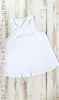 Musculosa GRATITUD ( DEPORTIVA)