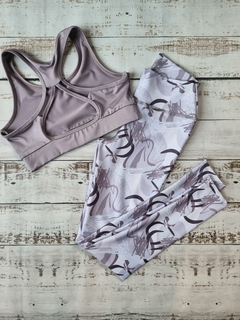 Calza lycra Larga ESTAMPADA