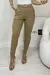 Calça Strech Elegance - Marrom Claro - comprar online