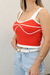 Cropped Modal Soft Bicolor - Coral - Gabi Q.