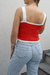 Cropped Modal Soft Bicolor - Coral na internet