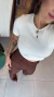 Calça Tayla Pantalona - Cacau - Gabi Q.