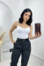 Calça Alfaiataria Ariana - Preto - Gabi Q.