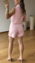 Shorts Saia Cissa - Rosa - loja online