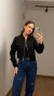 Jaqueta Bomber - Preto - Gabi Q.
