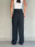 Calça Ticiane Pantalona - Preto - Gabi Q.