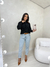 Blusa Bete em Tricot Soft - Preto - Gabi Q.
