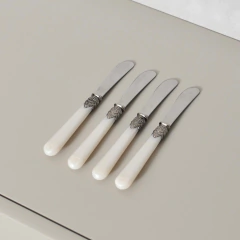 Set Untadores Bacci Blancos x4 Piezas