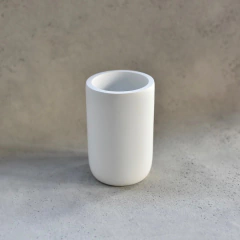 Vaso Porta Cepillo de Dientes Philly Blanco