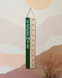 Régua de Crescimento - Mamãe, Tô Grande - VERDE