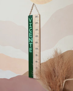 Régua de Crescimento - Mamãe, Tô Grande - VERDE na internet