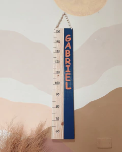 Régua de Crescimento - Mamãe, Tô Grande - AZUL