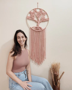 Árvore da Vida - Rosa Claro - comprar online