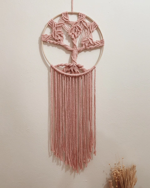 Árvore da Vida - Rosa Claro