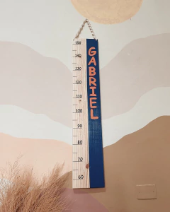 Régua de Crescimento - Mamãe, Tô Grande - AZUL na internet