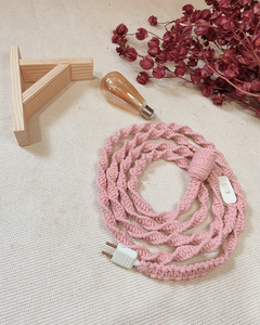 Luminária Entrelace - Rosa - loja online