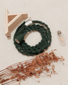 Luminária Entrelace Verde - loja online