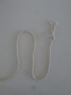 Cordão de Algodão Cru Rolo com 150 mts