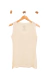 Regata gola "V" VISCOLINHO OFF WHITE