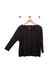 Blusa em Viscose Ampla Preta Manga 7/8 - comprar online