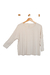 Blusa em Viscose Ampla Areia Manga 7/8 - comprar online