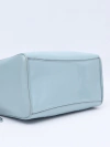 Bolsa Coach Bauletto Patent Blue Crossbody