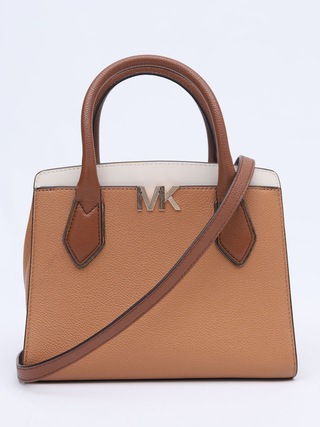 Bolsa Michel Kors Leather MK Shopping Tote