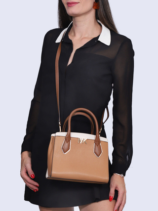 Bolsa Michel Kors Leather MK Shopping Tote - comprar online