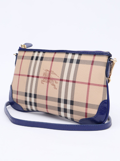 Burberry Haymarket Check Coated Crossbody - loja online
