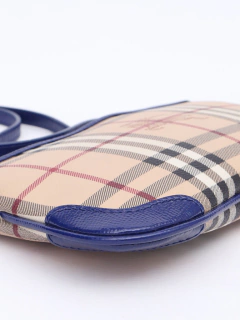 Burberry Haymarket Check Coated Crossbody