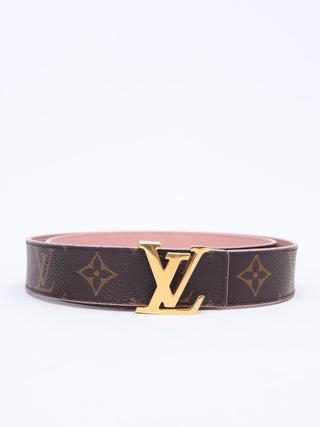 Cinto LV Initiales Reversível 30mm TAM 80