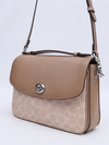 Coach Signature Flap Leather Crossbody - loja online