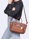 Bolsa Coach Brown Tote Turn Lock - comprar online