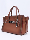 Imagem do Bolsa Coach Brown Tote Turn Lock