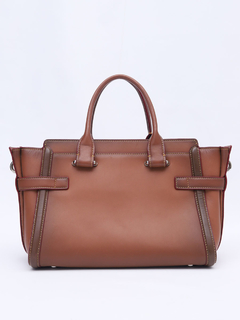 Bolsa Coach Brown Tote Turn Lock - loja online