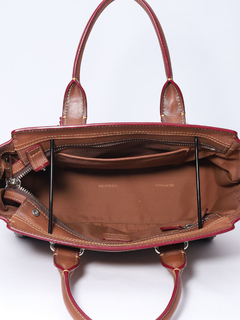 Bolsa Coach Brown Tote Turn Lock na internet