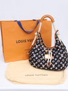 Louis Vuitton Navy Blue Nylon Bulles GM