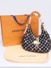 Louis Vuitton Navy Blue Nylon Bulles GM