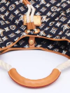 Louis Vuitton Navy Blue Nylon Bulles GM na internet