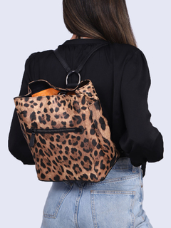 Mochila Dolce Gabbana Leopard Print - comprar online