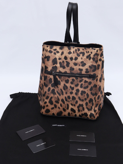 Mochila Dolce Gabbana Leopard Print - loja online