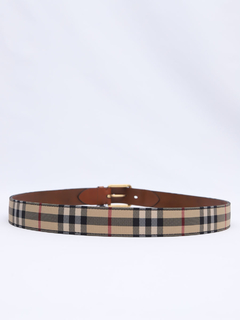 Cinto Burberry Super Nova Check Tam 110 - loja online