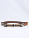 Cinto Burberry Super Nova Check Tam 110 - comprar online