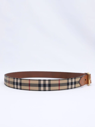 Cinto Burberry Super Nova Check Tam 110 - comprar online