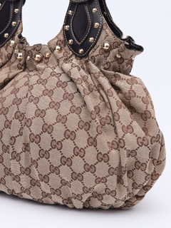 Bolsa Gucci Studded Pelham - loja online
