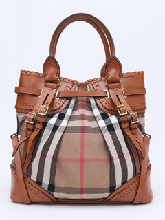 Bolsa Burberry Bridle Whipstitch Tote na internet
