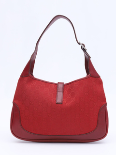 Bolsa Gucci GG Monogram Jackie O Hobo - Paris Brechó